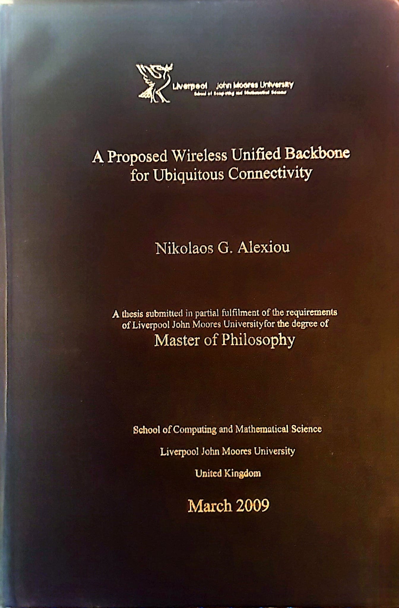 Wireless Unified Backbone presentation cover